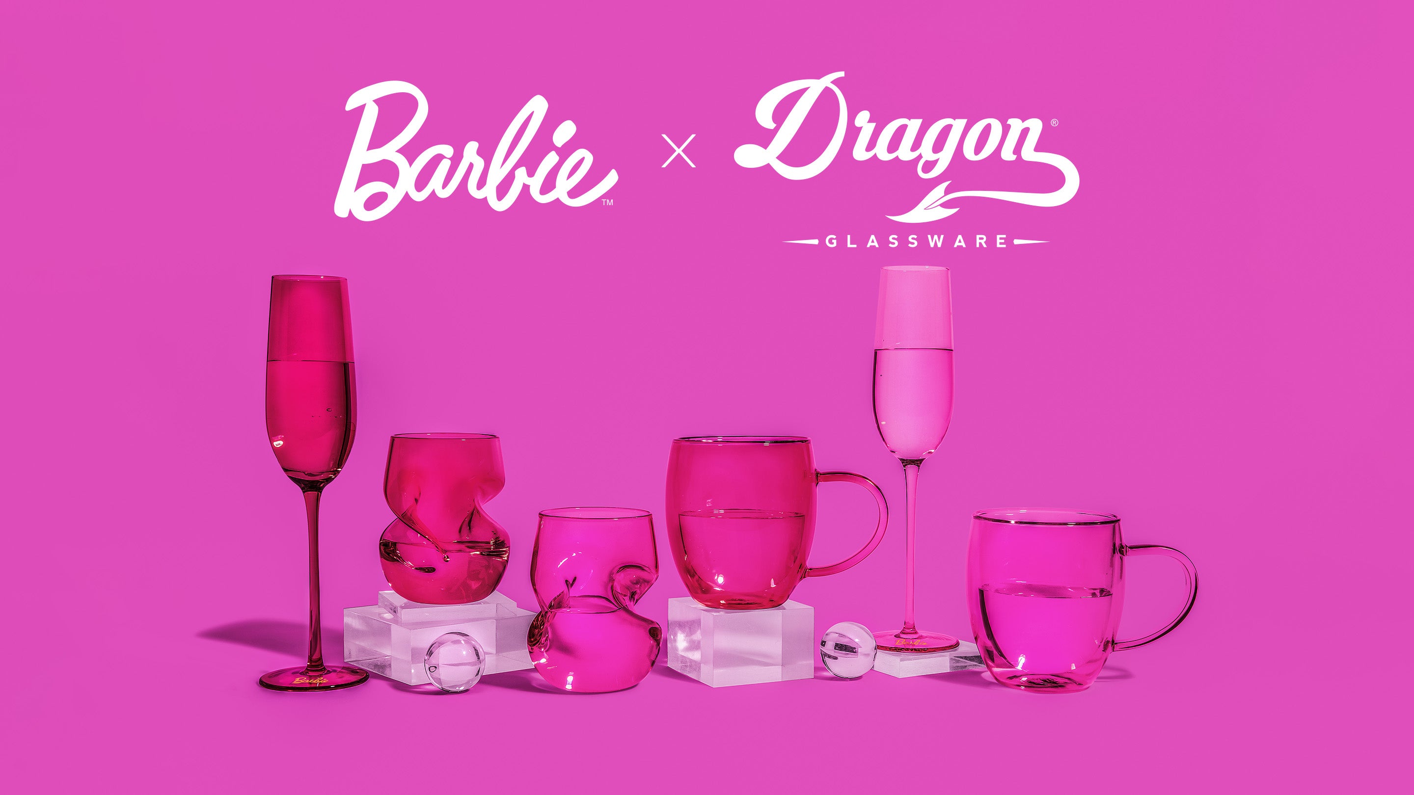 Barbie™ x Dragon Glassware® Collection 2 – DRAGON GLASSWARE®