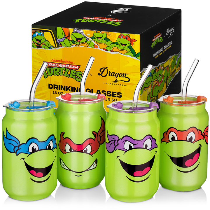Teenage Mutant Ninja Turtles Drinking Glasses - 16 oz