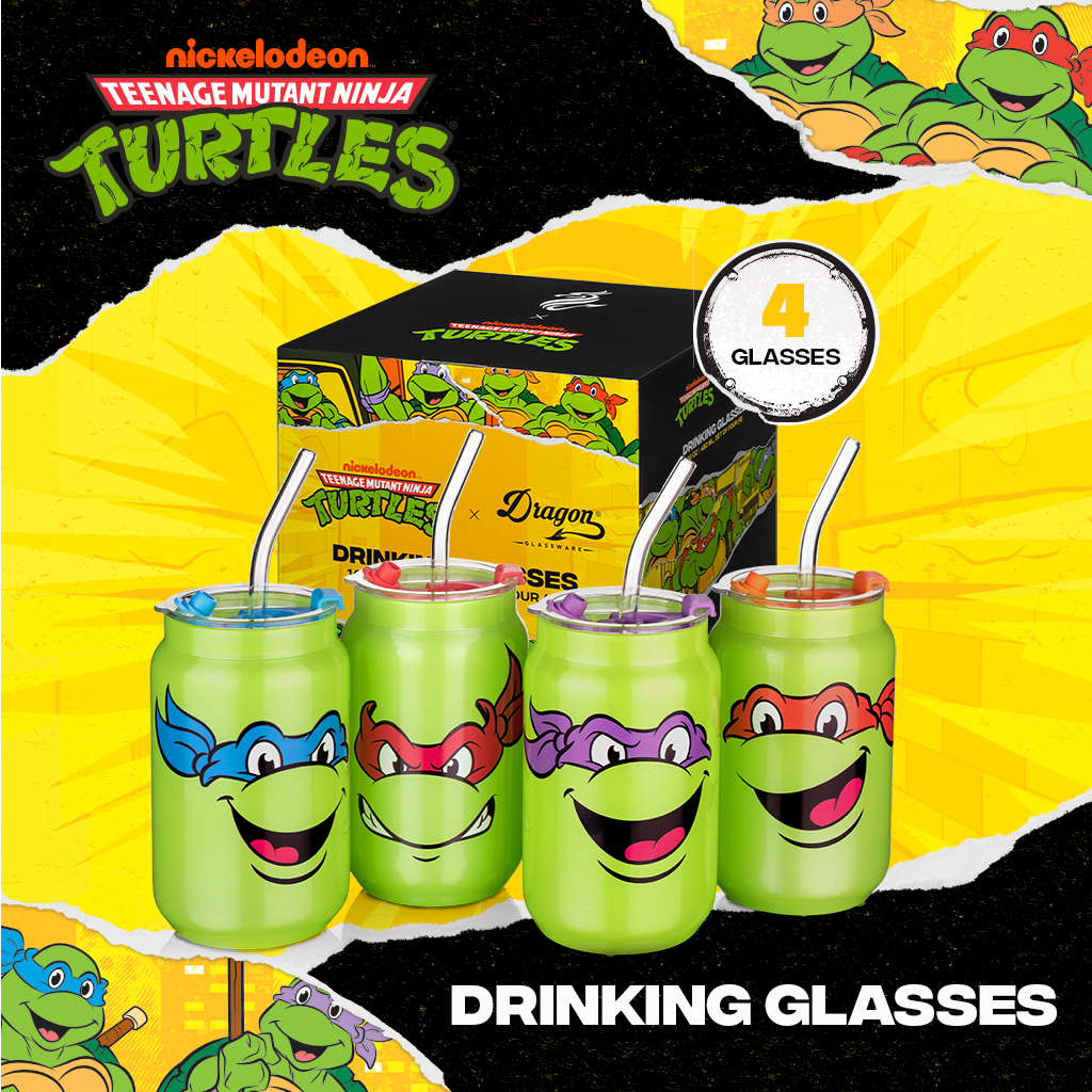 Teenage Mutant Ninja Turtles Drinking Glasses - 16 oz