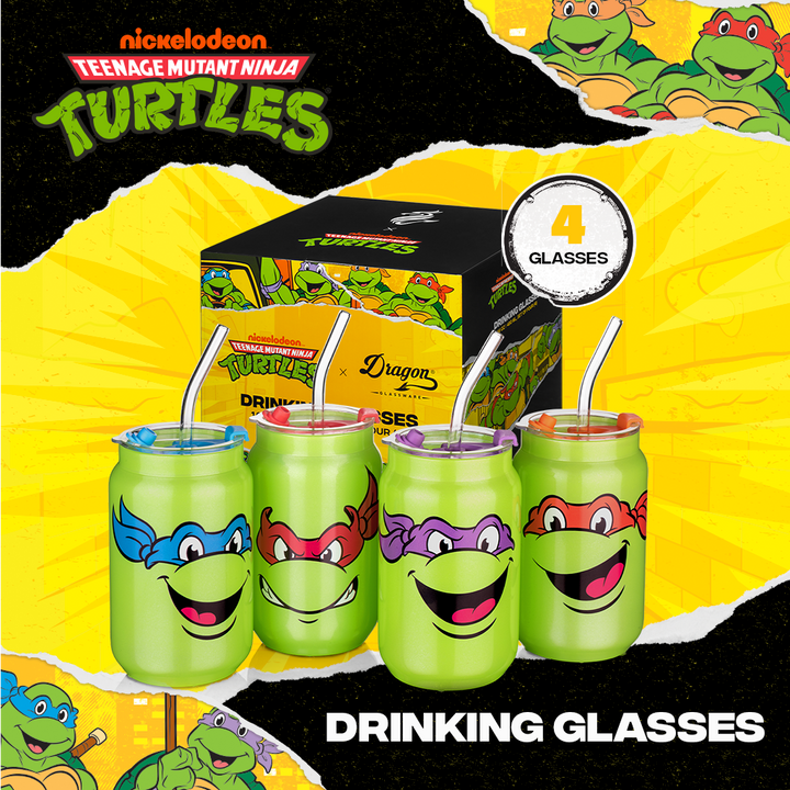 Teenage Mutant Ninja Turtles Drinking Glasses - 16 oz