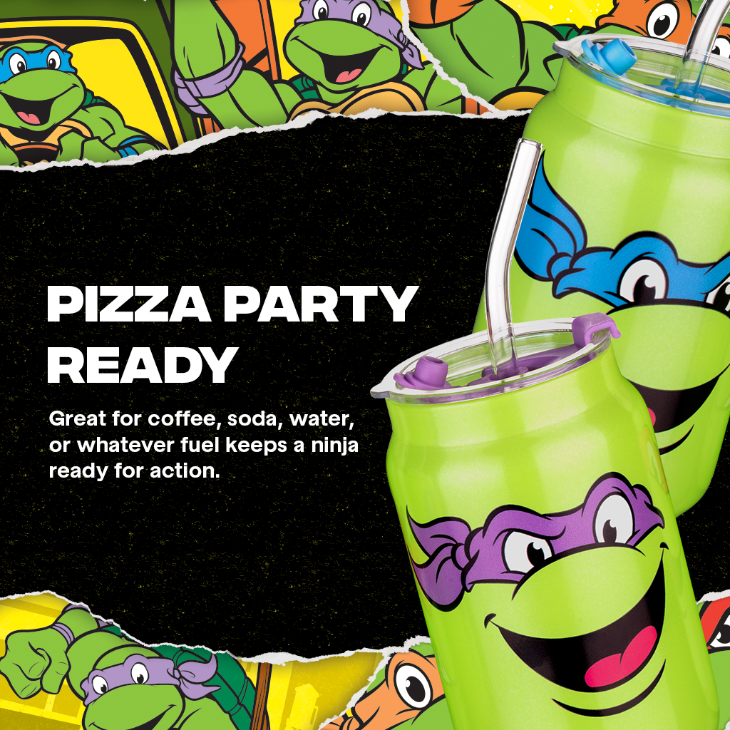 Teenage Mutant Ninja Turtles Drinking Glasses - 16 oz