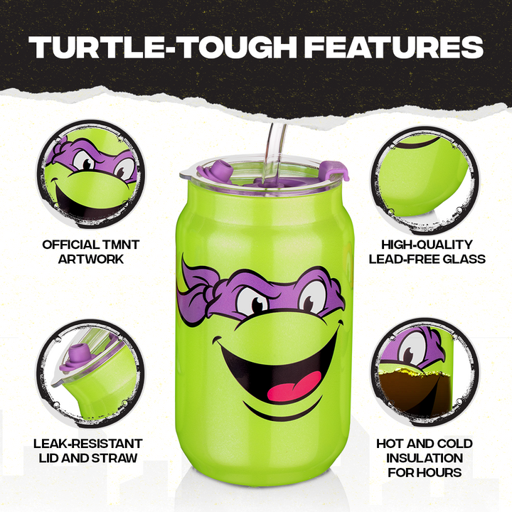 Teenage Mutant Ninja Turtles Drinking Glasses - 16 oz