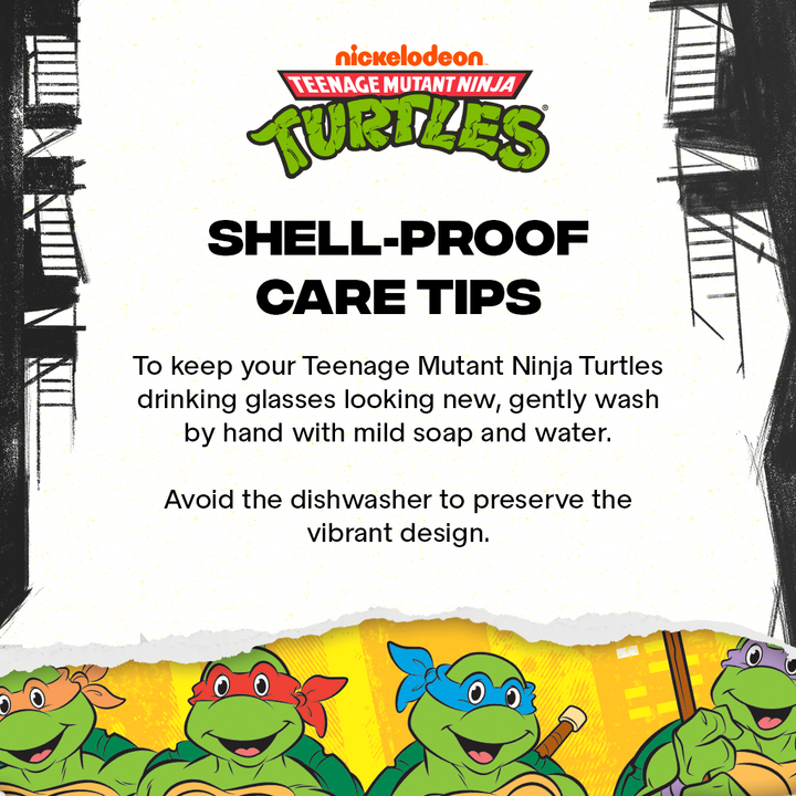 Teenage Mutant Ninja Turtles Drinking Glasses - 16 oz