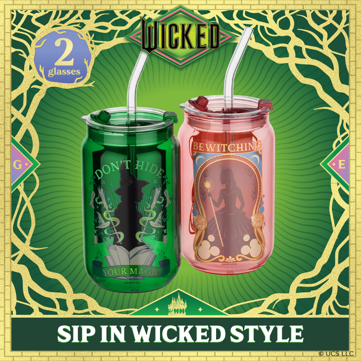 Wicked Enchanted Drinking Glasses - 16 oz