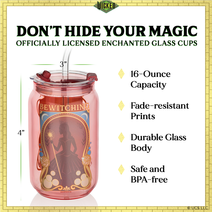 Wicked Enchanted Drinking Glasses - 16 oz