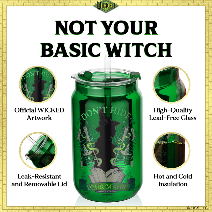 Wicked Enchanted Drinking Glasses - 16 oz