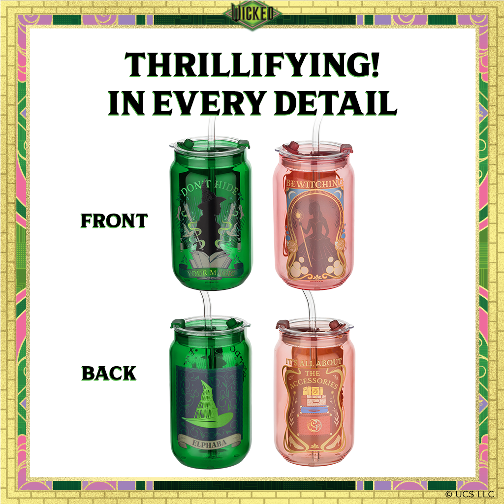 Wicked Enchanted Drinking Glasses - 16 oz