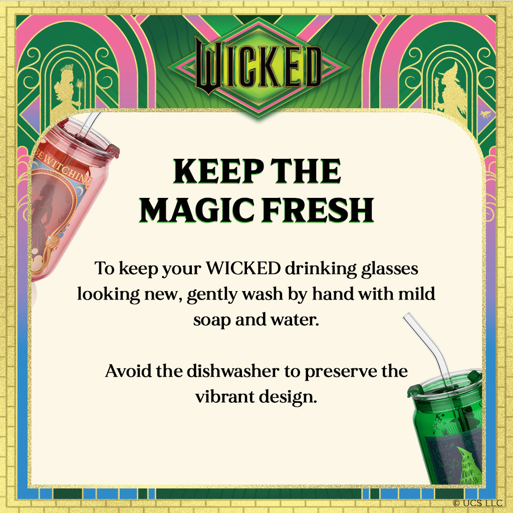 Wicked Enchanted Drinking Glasses - 16 oz