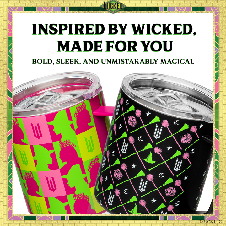 Wicked Pink Stainless Steel Camp Mug - 12 oz