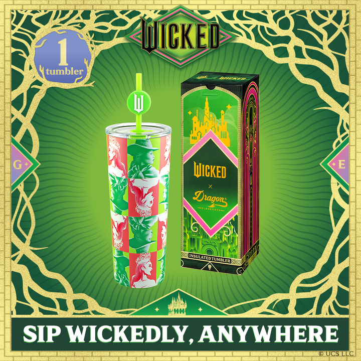 Wicked Portraits Tumbler - 24 oz