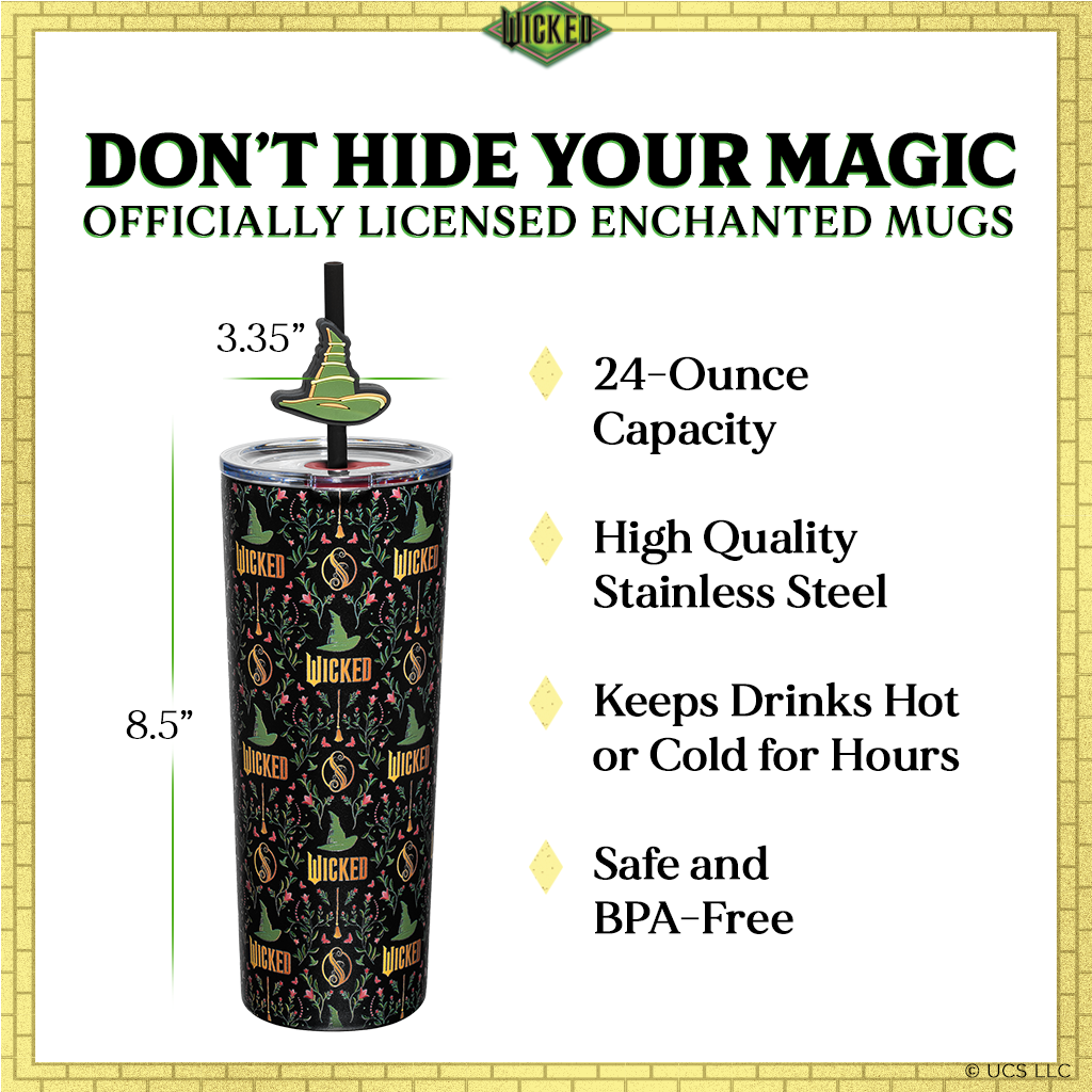Wicked Enchanted Tumbler - 24 oz