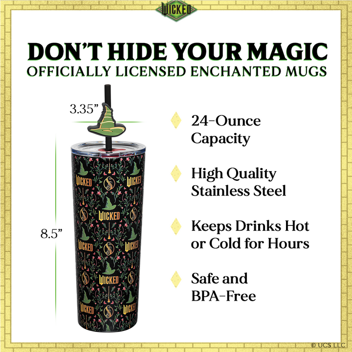 Wicked Enchanted Tumbler - 24 oz
