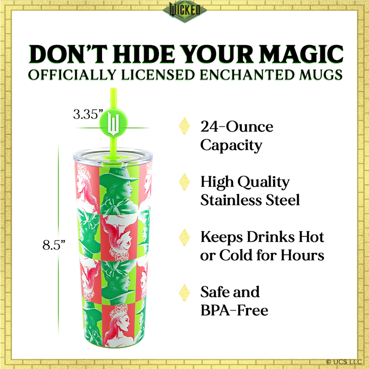 Wicked Portraits Tumbler - 24 oz