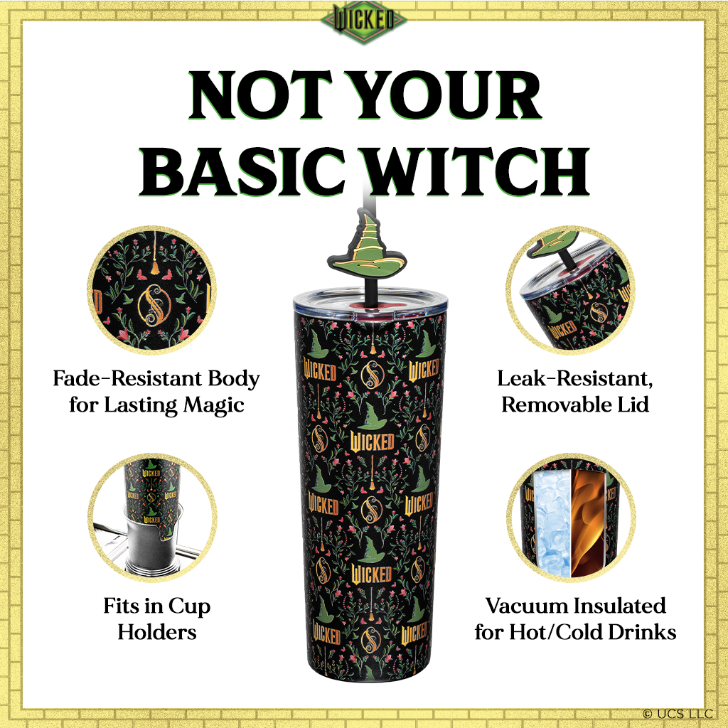 Wicked Enchanted Tumbler - 24 oz