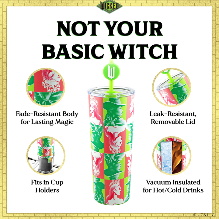 Wicked Portraits Tumbler - 24 oz