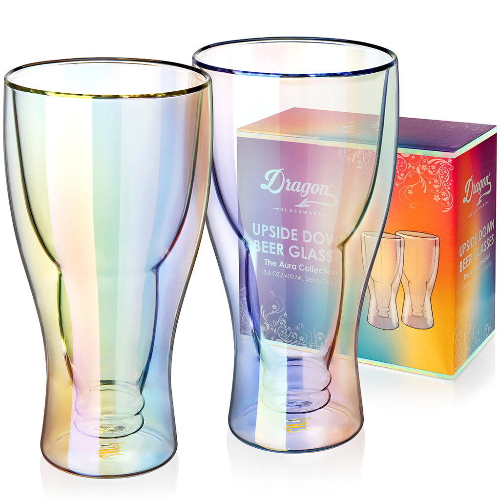 Dragon Glassware® Beer Glasses, The Aura Collection