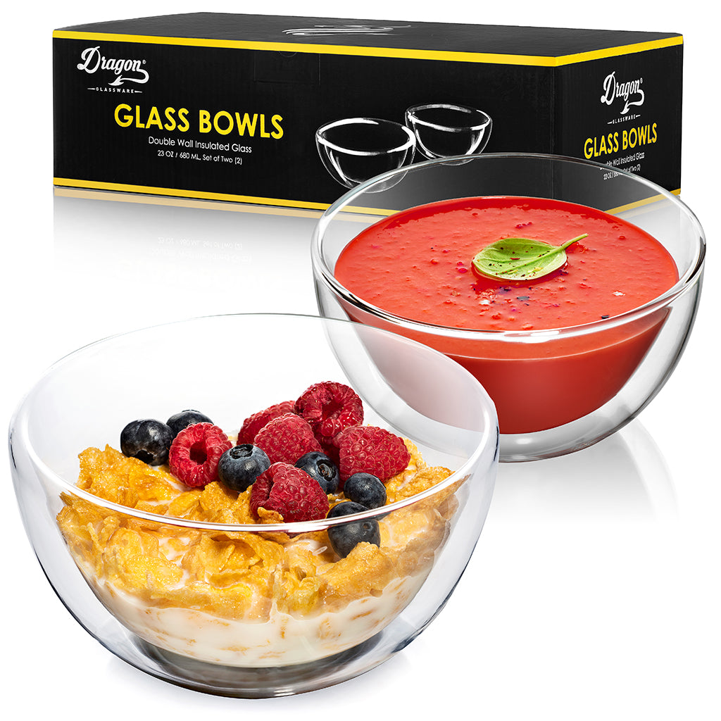 Dragon Glassware® Cereal and Soup Bowls