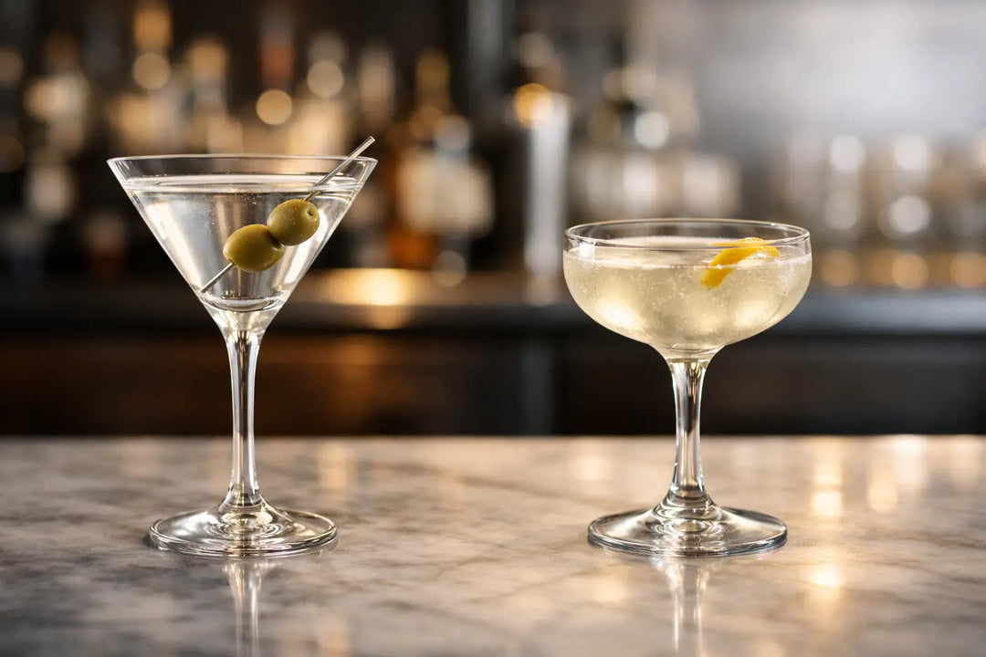Martini Glasses vs Coupe Glasses