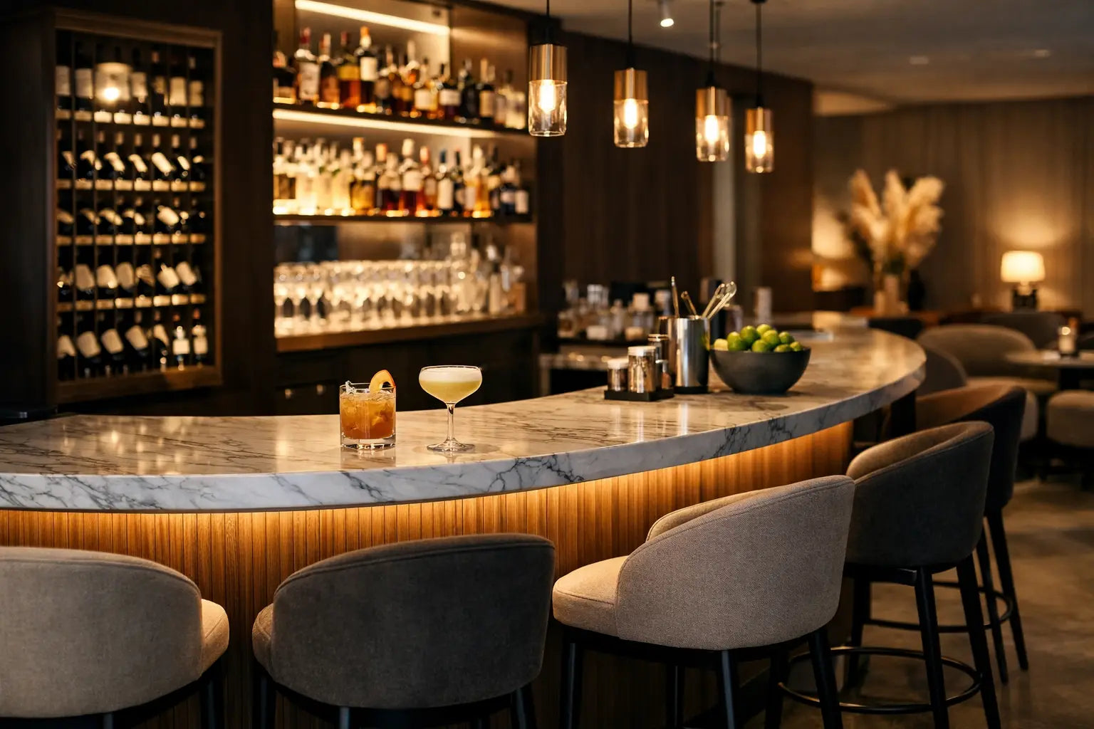 11 Modern Bar Design Ideas That Feel Elevated – DRAGON GLASSWARE®