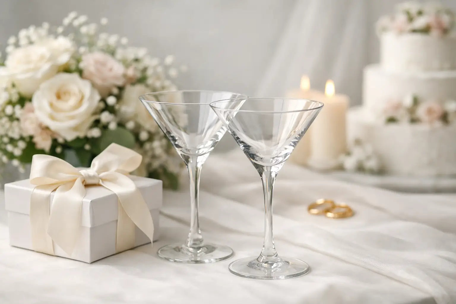 Martini Glasses Wedding Gift Ideas That Wow