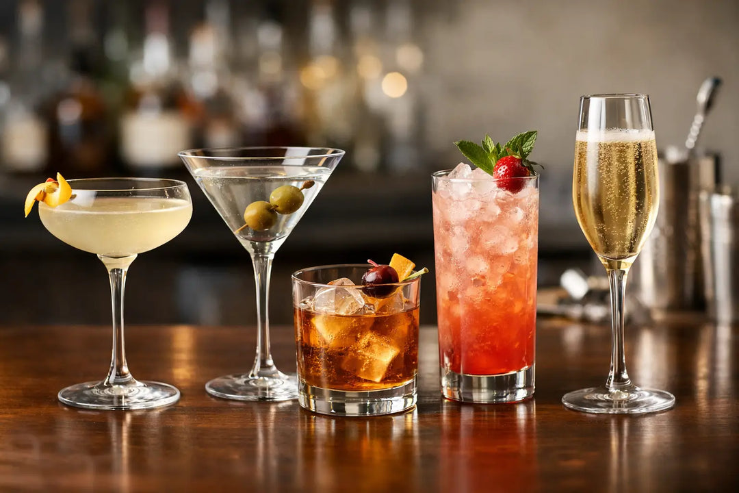 Guide to Cocktail Glass Types That Look Right