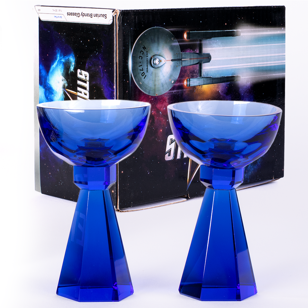 Star Trek Saurian Brandy Glasses