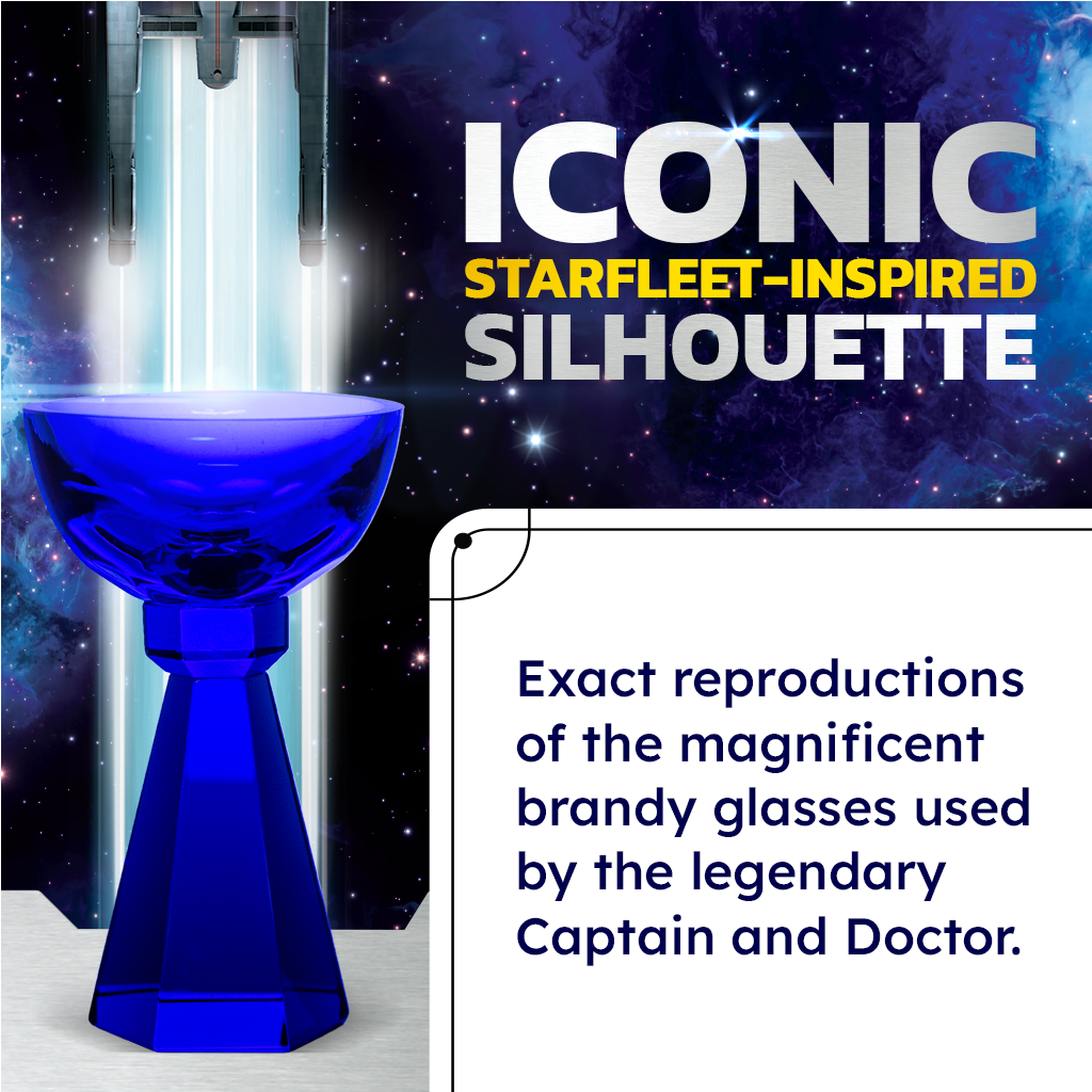 Star Trek Saurian Brandy Glasses