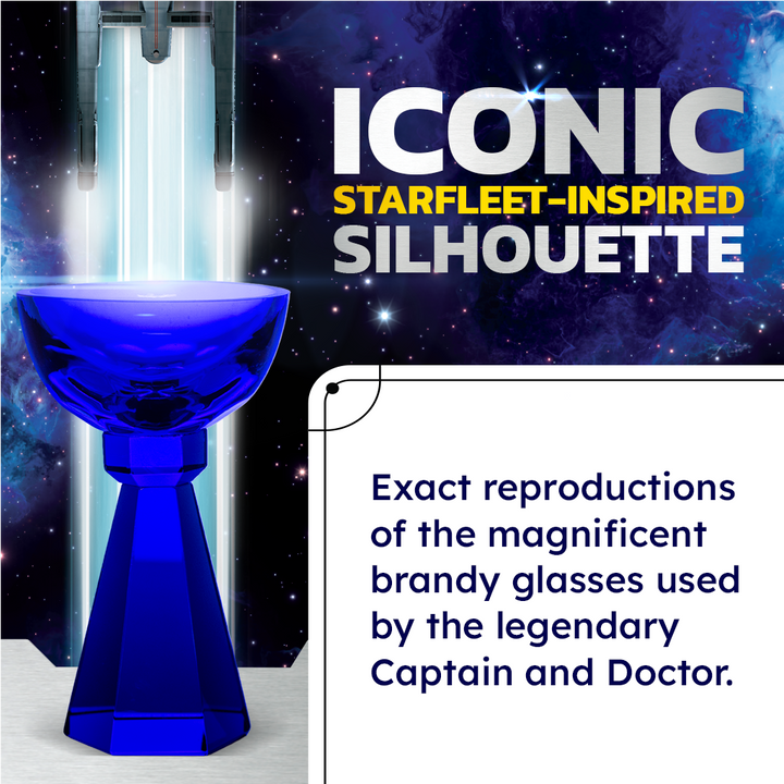 Star Trek Saurian Brandy Glasses