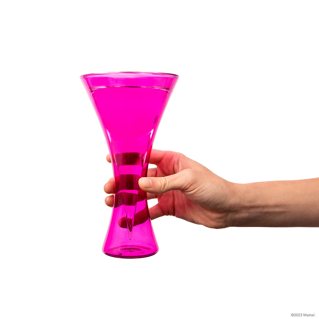 Barbie™ x Dragon Glassware® Stemless Martini Glasses