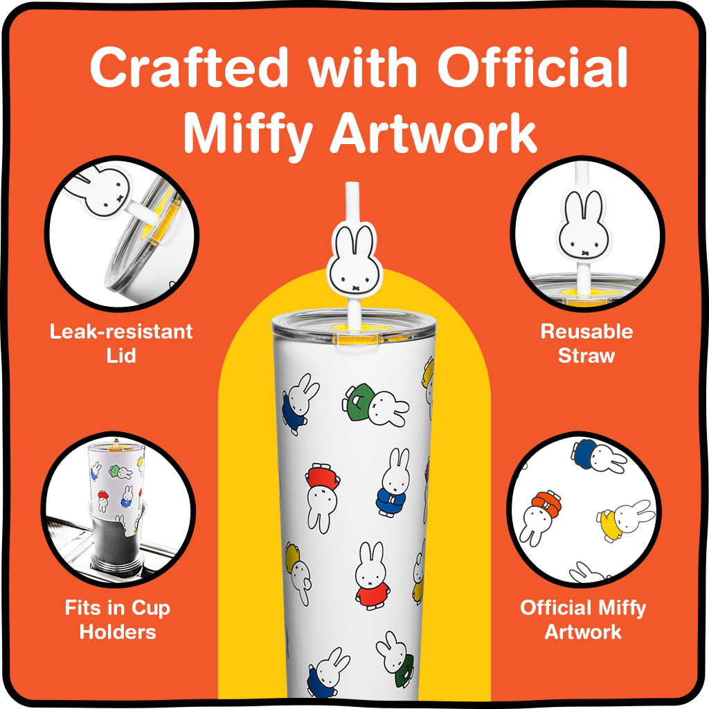 Miffy Iconic Tumbler - 24 oz