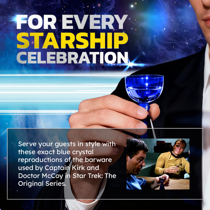 Star Trek Saurian Brandy Glasses