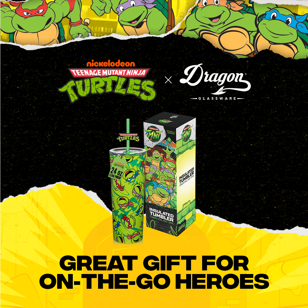 Teenage Mutant Ninja Turtles Stainless Steel Tumbler with Topper - 24 oz