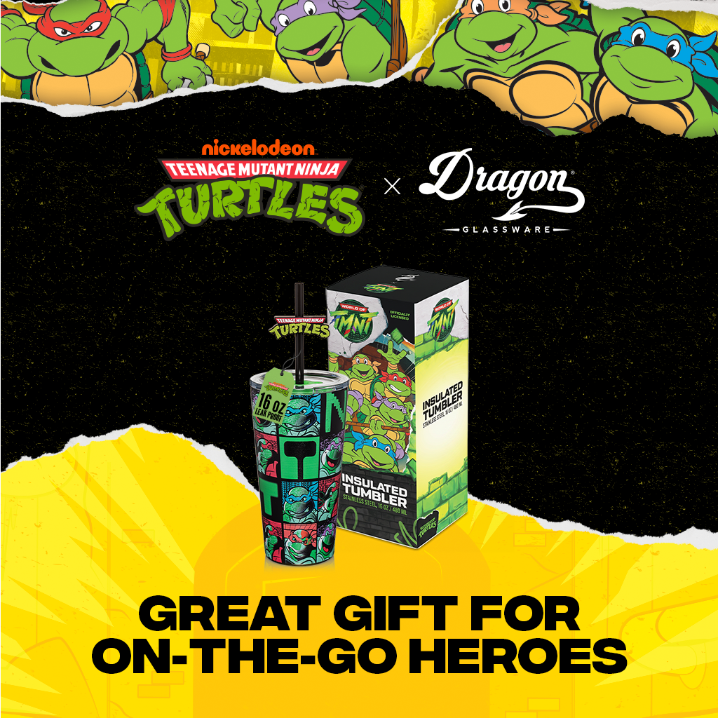 Teenage Mutant Ninja Turtles Stainless Steel Tumbler with Topper - 16 oz