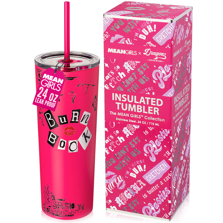 Mean Girls Burn Book Tumbler - 24 oz