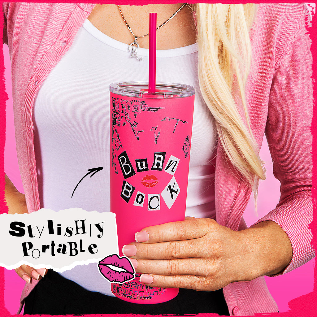 Mean Girls Burn Book Tumbler - 24 oz