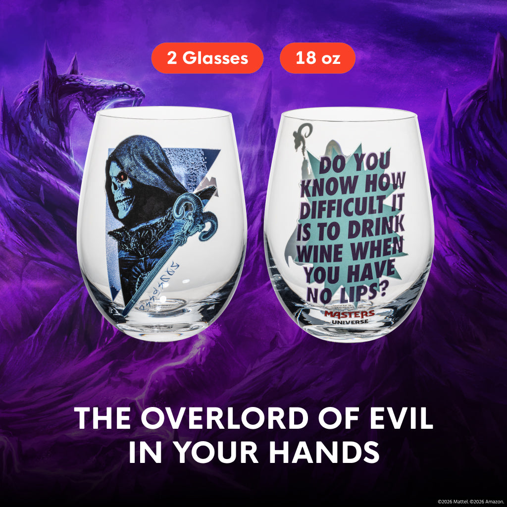 Masters of the Universe™ 2026 Movie Skeletor™ Stemless Glasses
