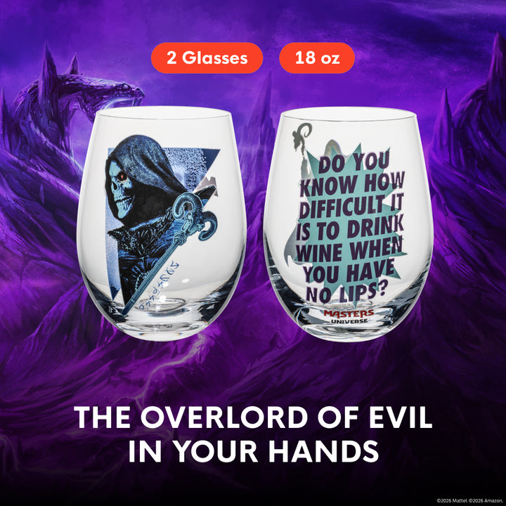 Masters of the Universe™ 2026 Movie Skeletor™ Stemless Glasses