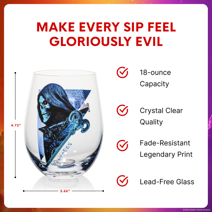Masters of the Universe™ 2026 Movie Skeletor™ Stemless Glasses