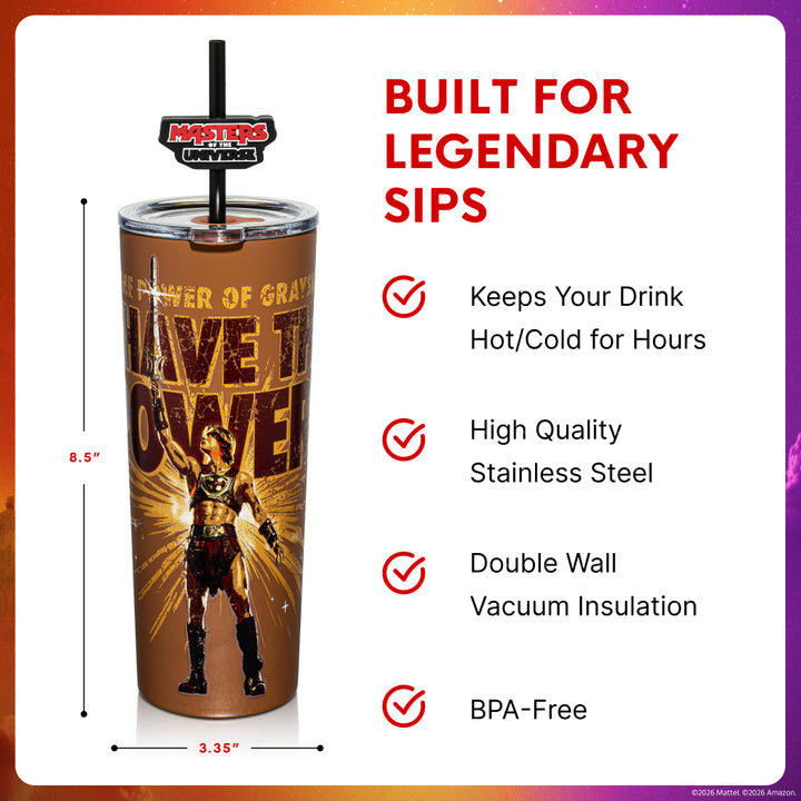 Masters of the Universe™ 2026 Movie Tumbler - I Have The Power