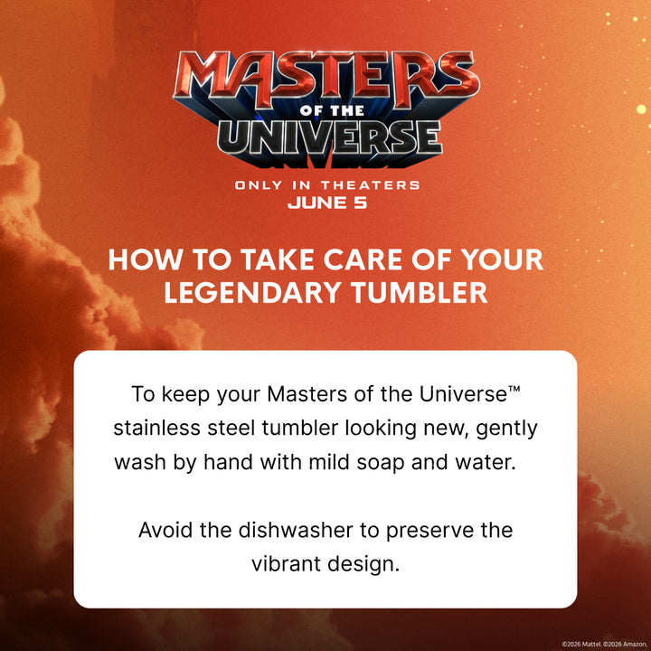 Masters of the Universe™ 2026 Movie Tumbler - I Have The Power
