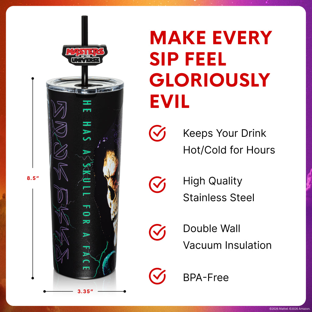 Masters of the Universe™ 2026 Movie Skeletor™ Tumbler
