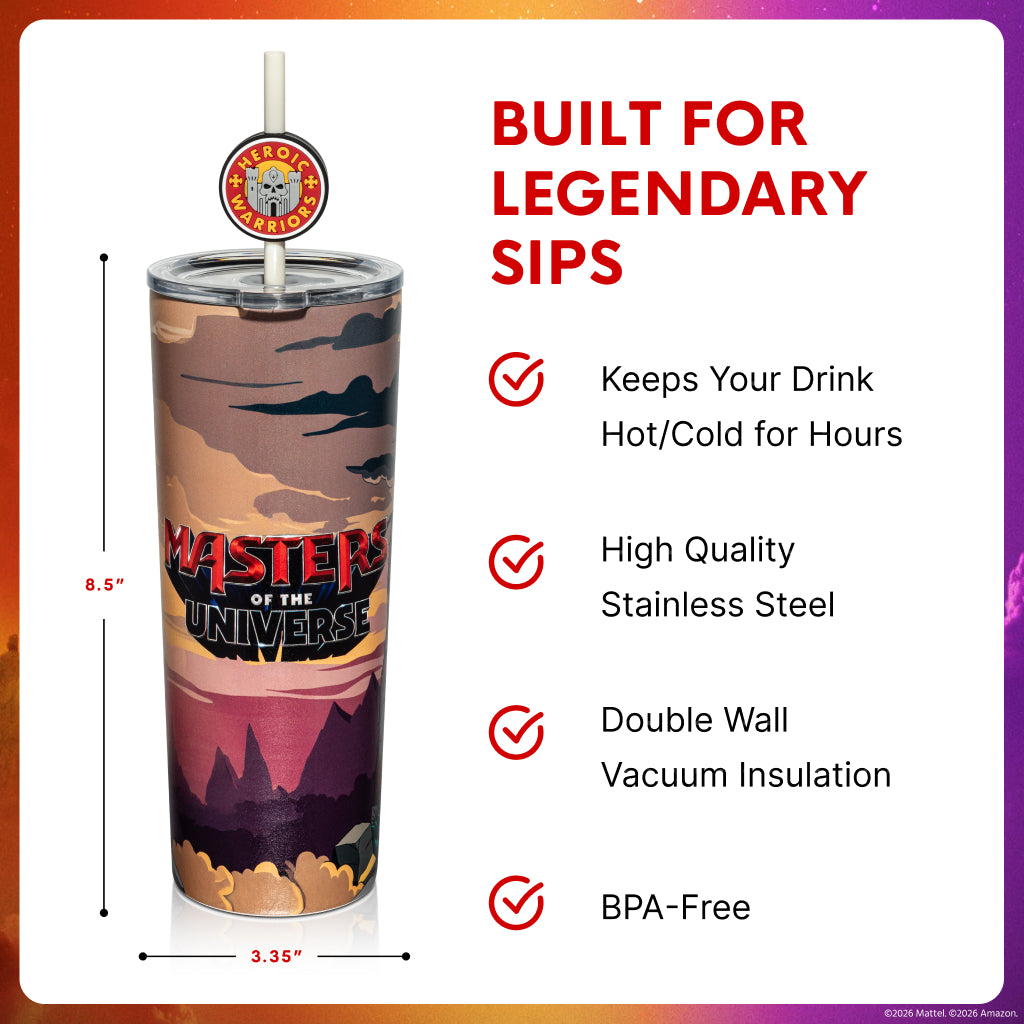 Masters of the Universe™ 2026 Movie Castle Grayskull™ Tumbler