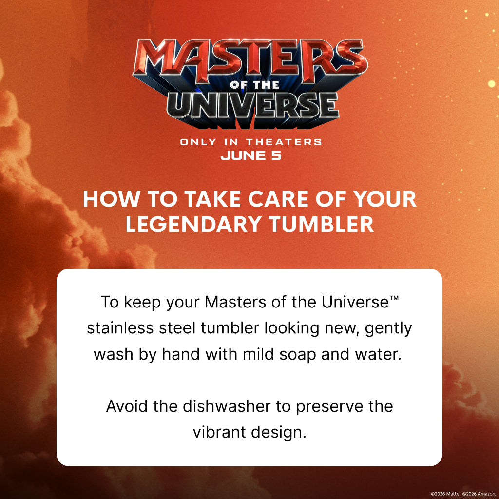 Masters of the Universe™ 2026 Movie Castle Grayskull™ Tumbler