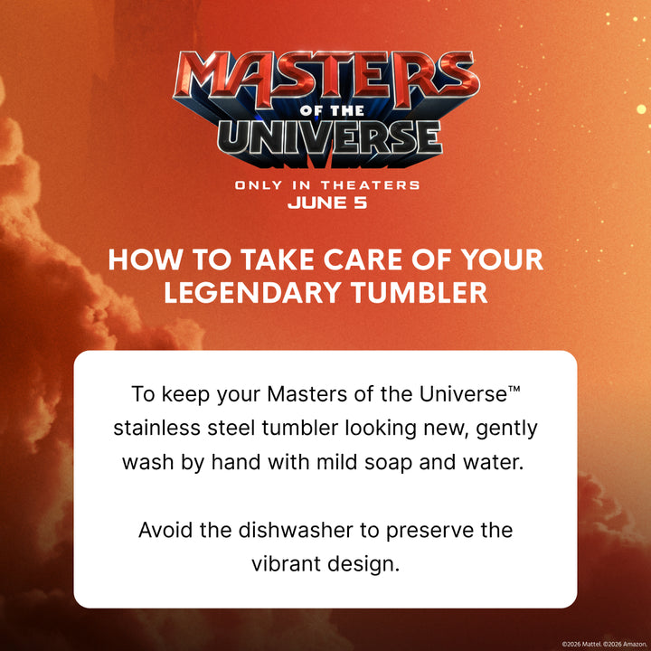 Masters of the Universe™ 2026 Movie Castle Grayskull™ Tumbler