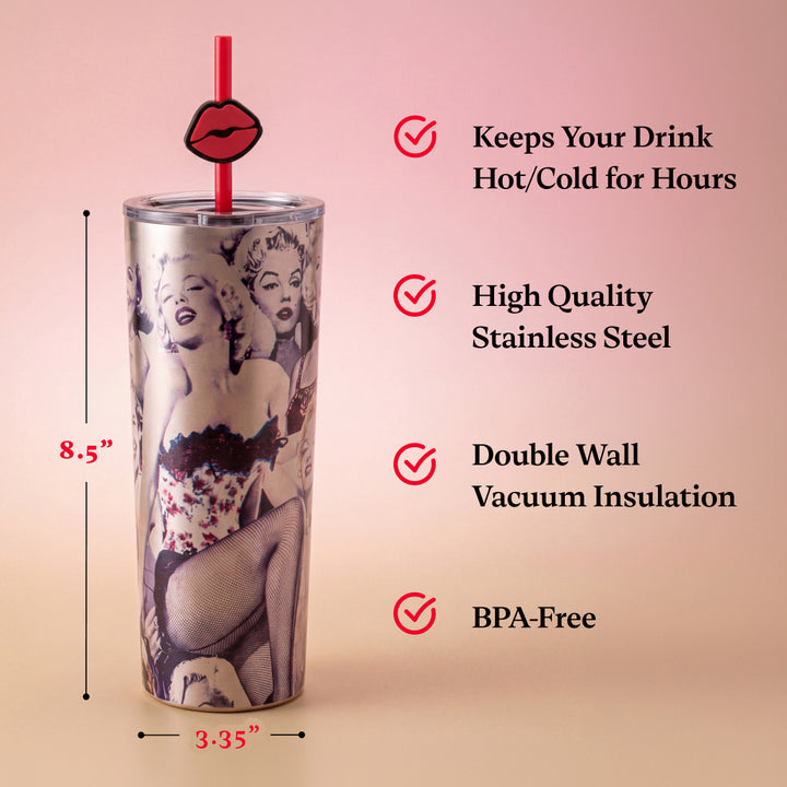 Marilyn Monroe | Glamour Tumbler