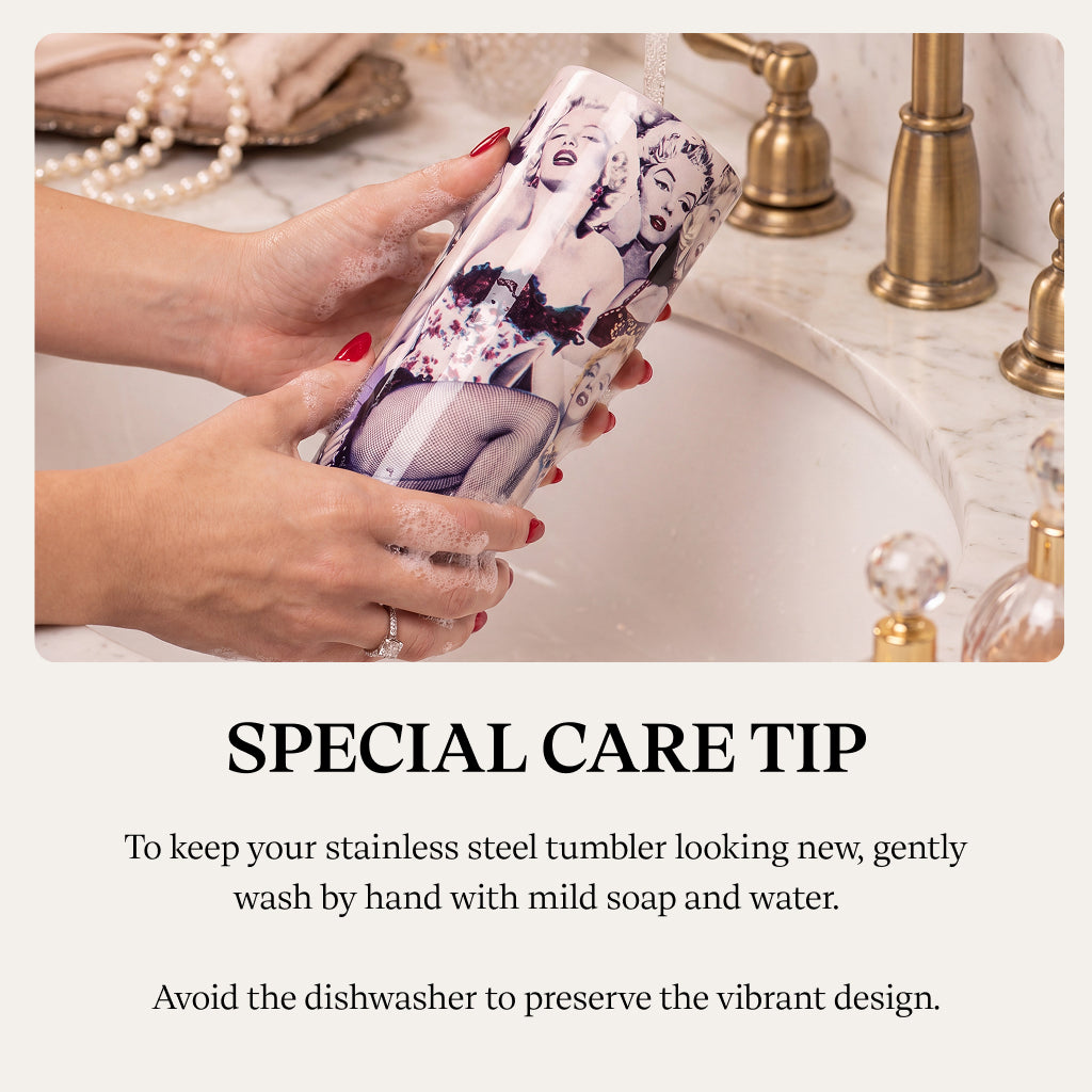 Marilyn Monroe | Glamour Tumbler