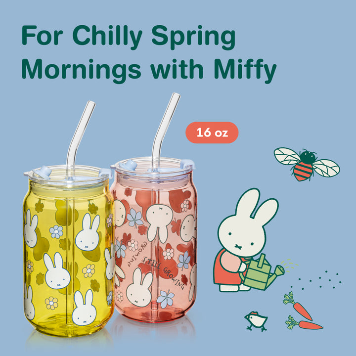 Miffy Spring Drinking Glasses - 16 oz
