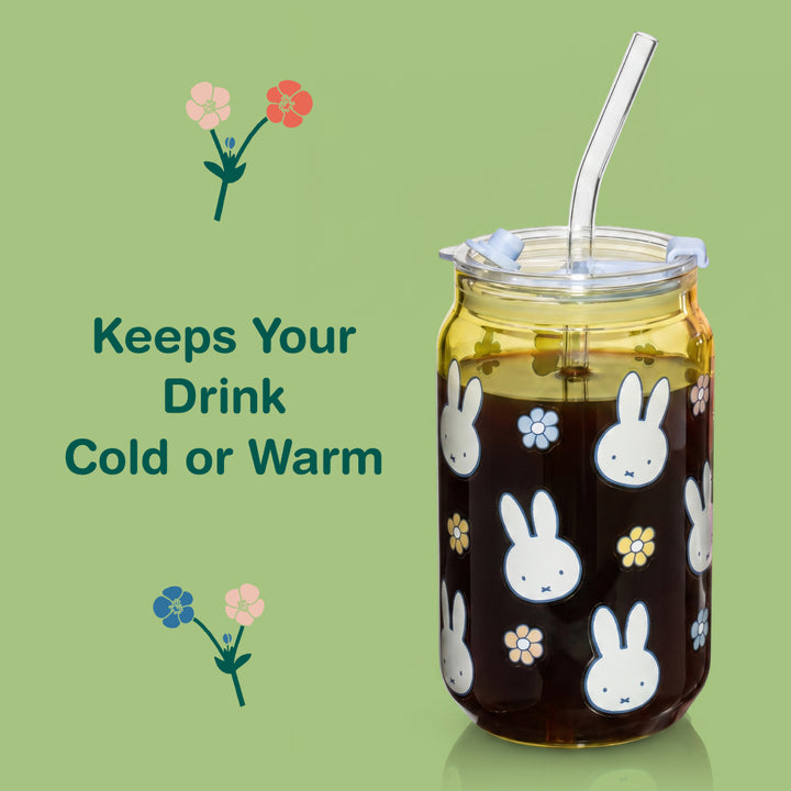 Miffy Spring Drinking Glasses - 16 oz