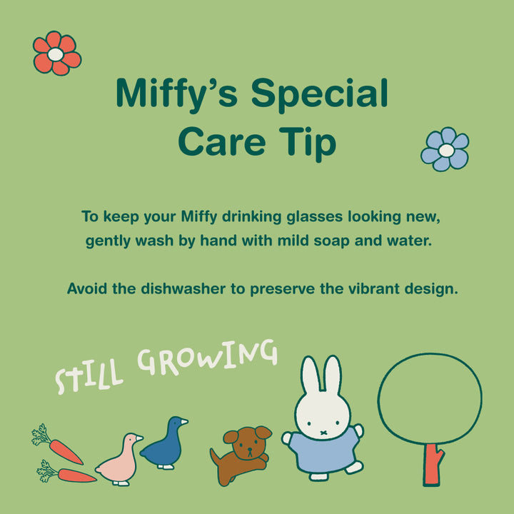 Miffy Spring Drinking Glasses - 16 oz