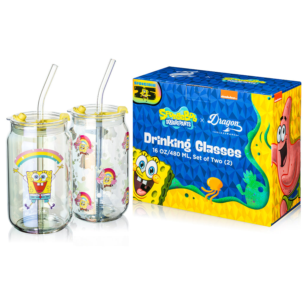 SpongeBob SquarePants Drinking Glasses - Imagination! (Pre-Order ...
